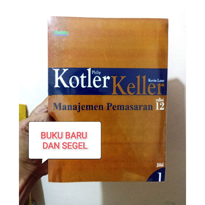 Jual BUKU MANAJEMEN PEMASARAN EDISI 12 JILID 1 KOTLER Shopee Indonesia