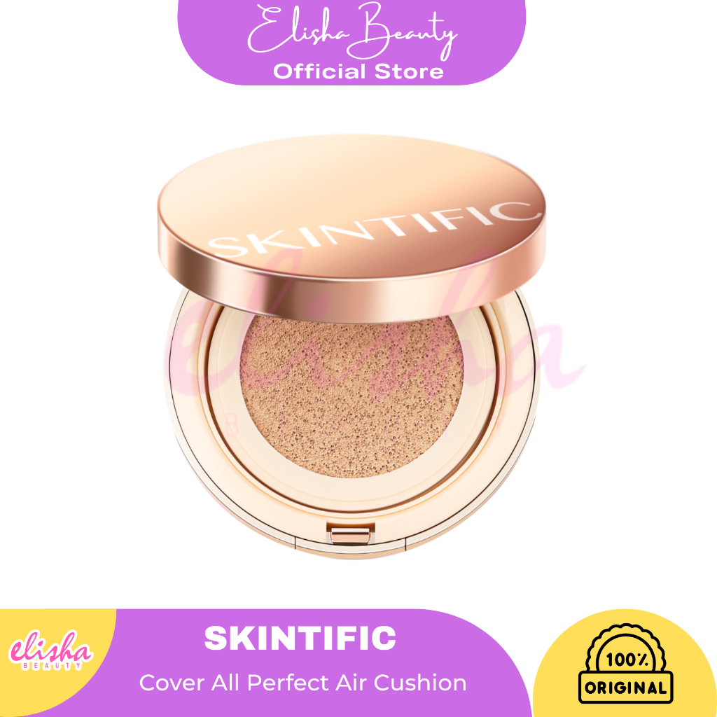 Jual SKINTIFIC Cover All Perfect Air Cushion High Coverage Poreless