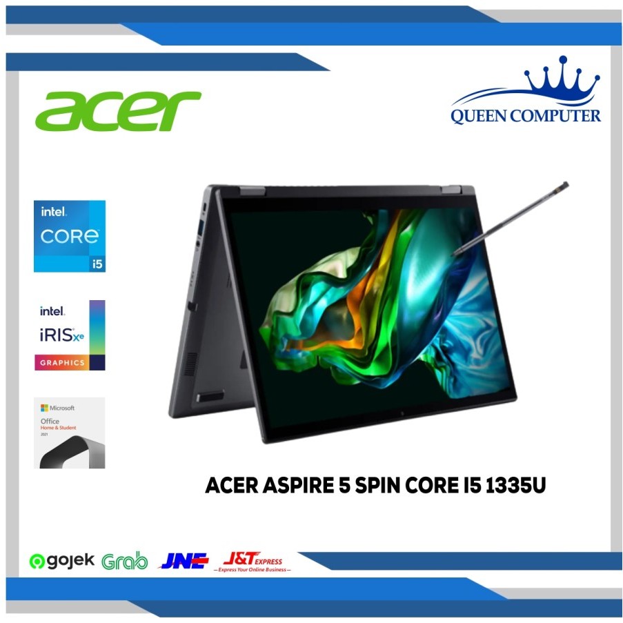 Jual Laptop Acer Aspire Spin Core I U Gb Gb Iris Xe W