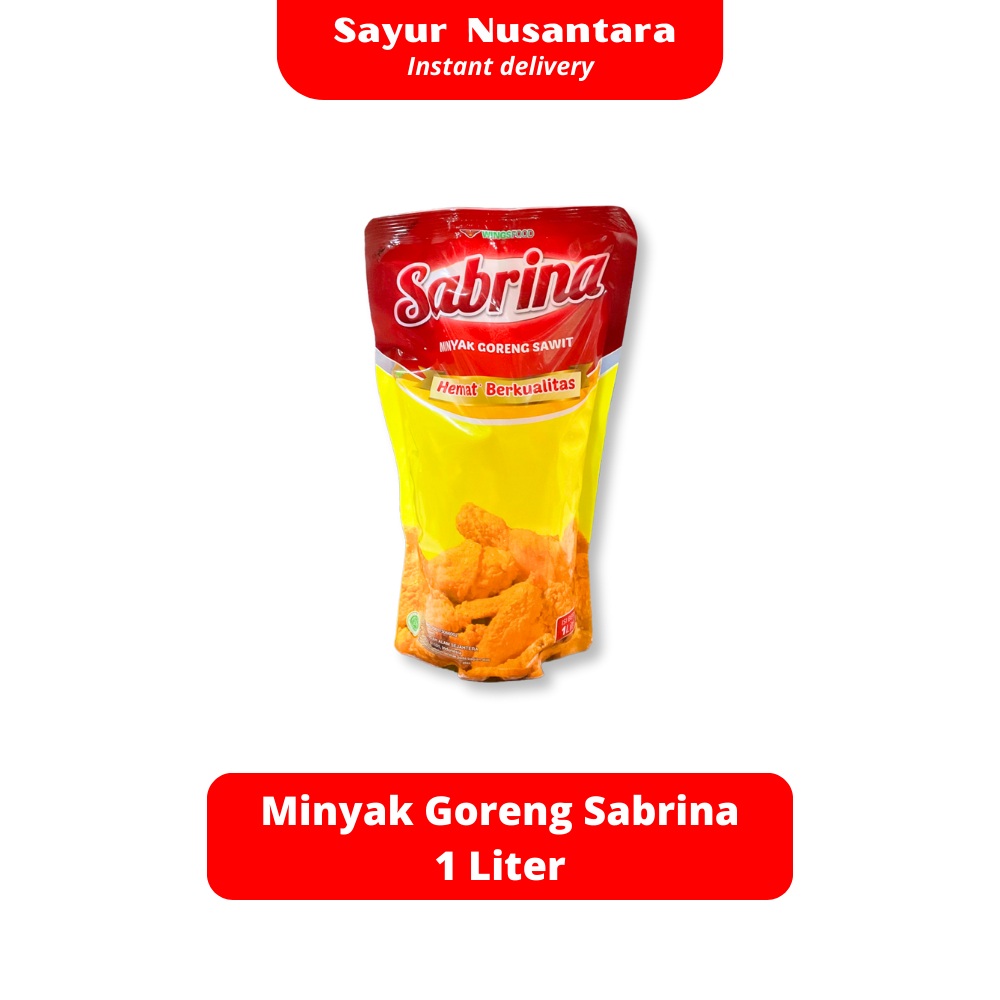 Jual Minyak Goreng Sabrina Liter Sayur Nusantara Shopee Indonesia