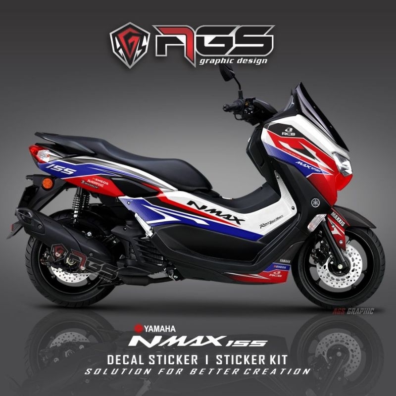 Jual DECAL STICKER YAMAHA NMAX FULL BODY NMAX TRIBAL RACING NEW