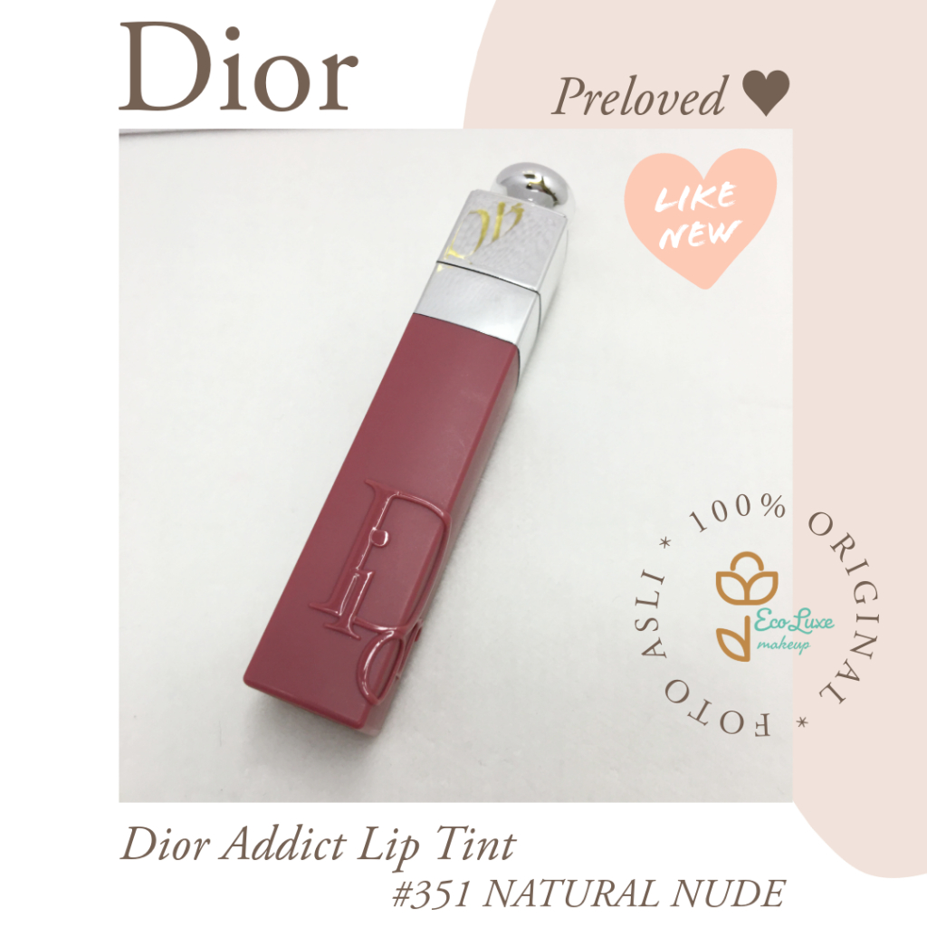 Jual Dior Addict Lip Tint New Formula Natural Nude Dior Lip Tattoo