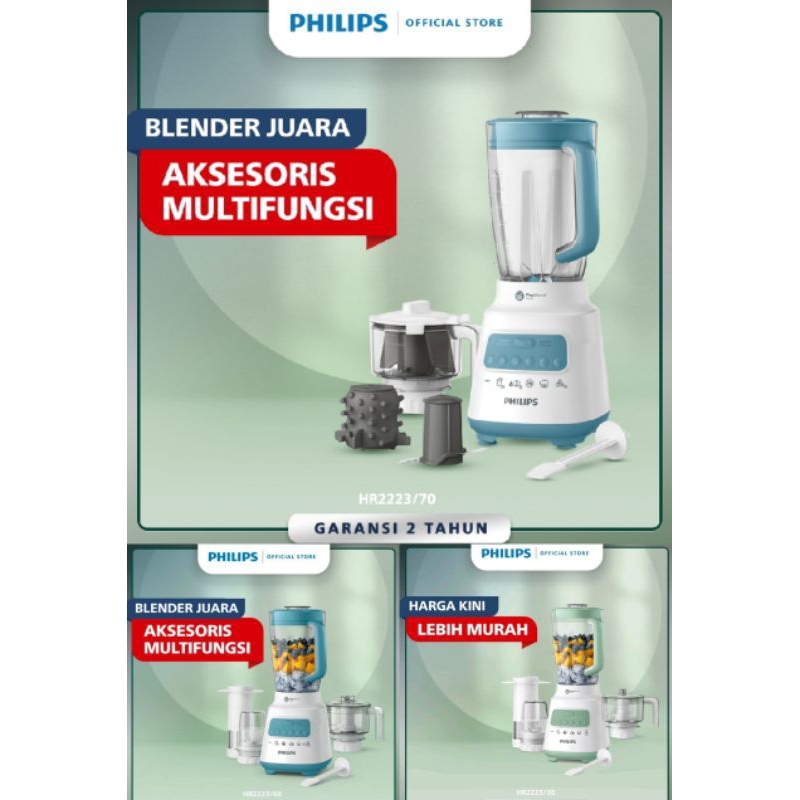 Jual Blender Philips Hr Dan Hr In Plastik In