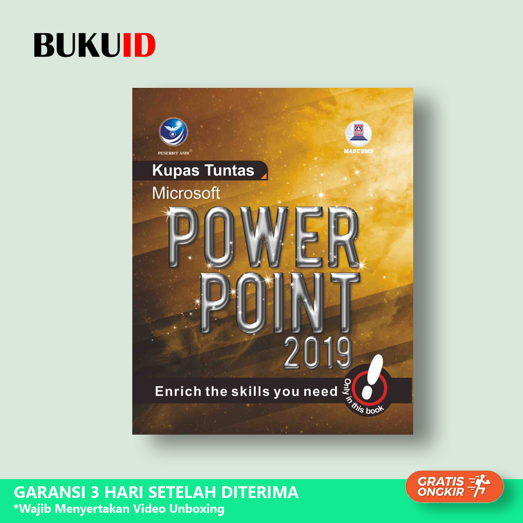 Jual Buku Kupas Tuntas Microsoft Powerpoint Original Shopee