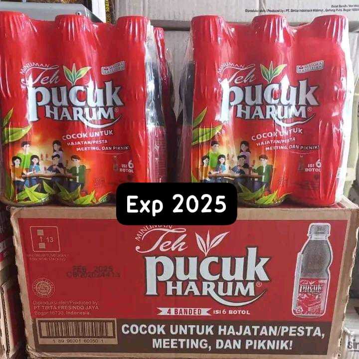 Jual TEH PUCUK HARUM 250 Ml KEMASAN 1 DUS KARTON 24 Botol Shopee