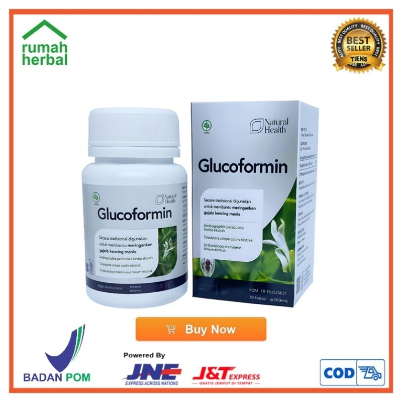 Jual Glucoformin Obat Diabetes Kencing Manis Glucoformin Asli Original