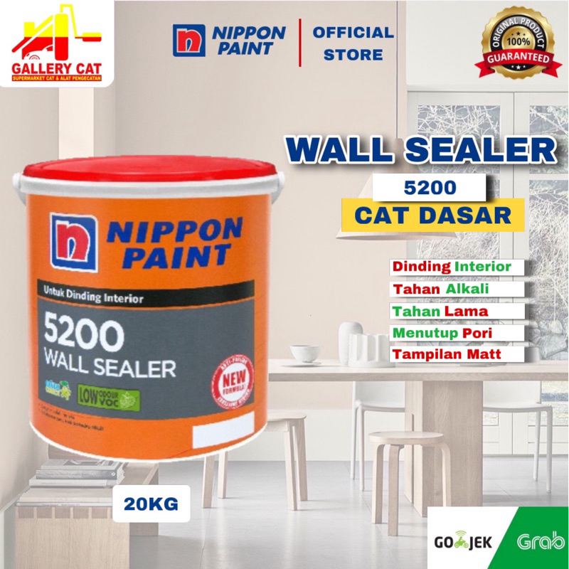 Jual Termurah Cat Dasar Primer Tembok Nippon Wall