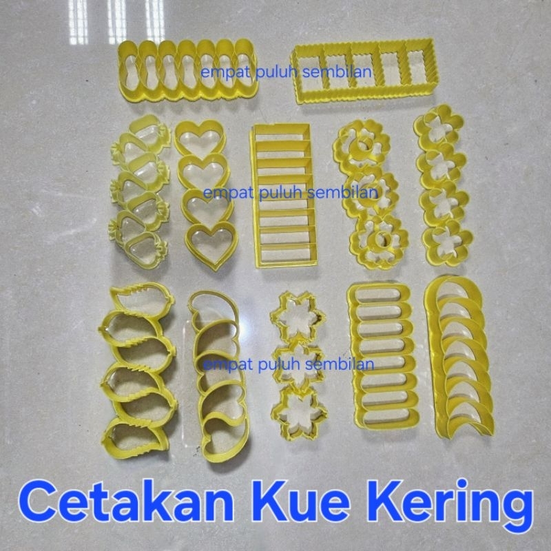 Jual Cetakan Kue Kering Cetakan Kacang Cookies Cutter Bunga