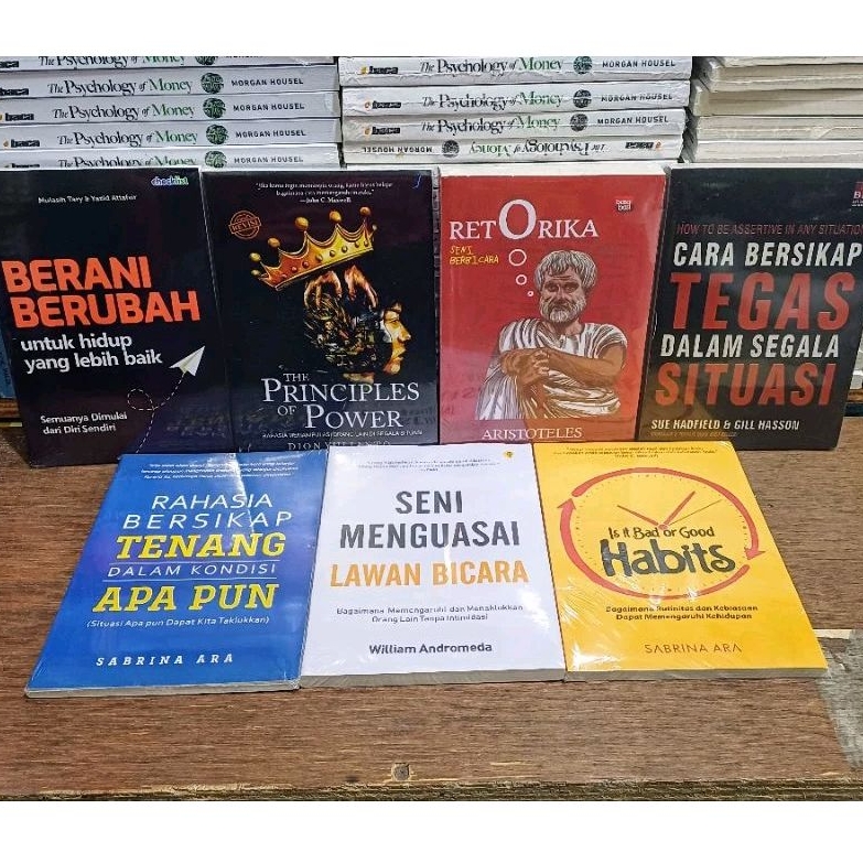 Jual Paket 5 Buku Berani Berubah The Principle Of Power Retorika Cara