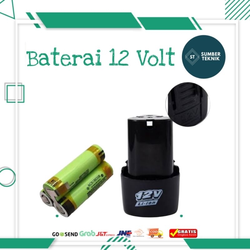 Jual Baterai Lithium Mesin Bor Cas Volt Mah Cordless Drill V