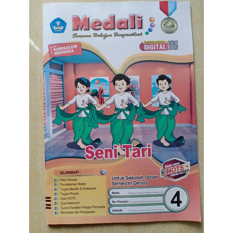 Jual Buku Lks Medali Kelas Sd Mi Semester Lembar Kerja Siswa