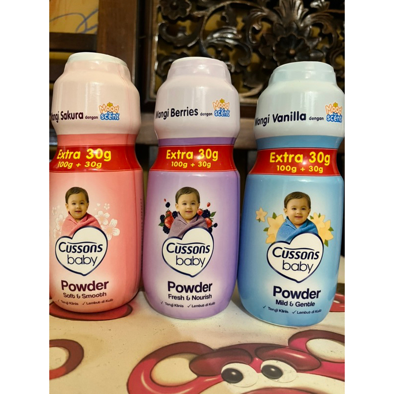 Jual Bedak Bayi Cussons Baby Powder 100g 30g Shopee Indonesia