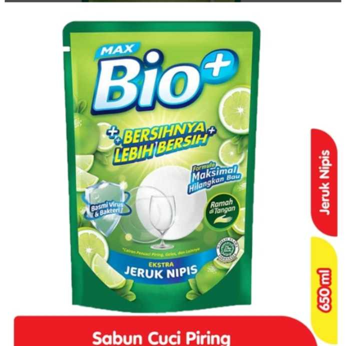 Jual Max Bio Cairan Pencuci Piring Extra Jeruk Nipis Ml Max Bio