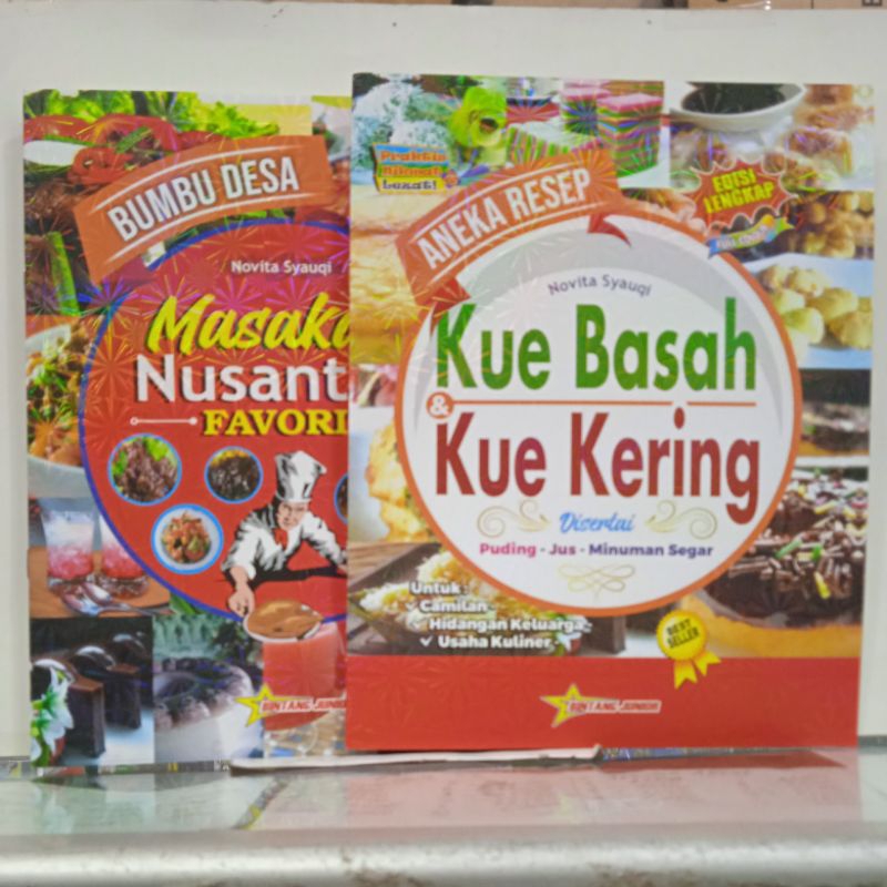 Jual BUKU MASAKAN DAN KUE NUSANTARA FAVORIT Shopee Indonesia