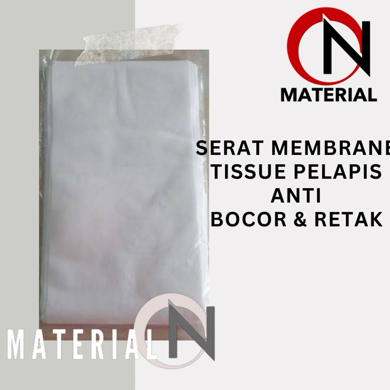 Jual Serat Membrane Tissue Pelapis Anti Bocor Retak Aquaproof No