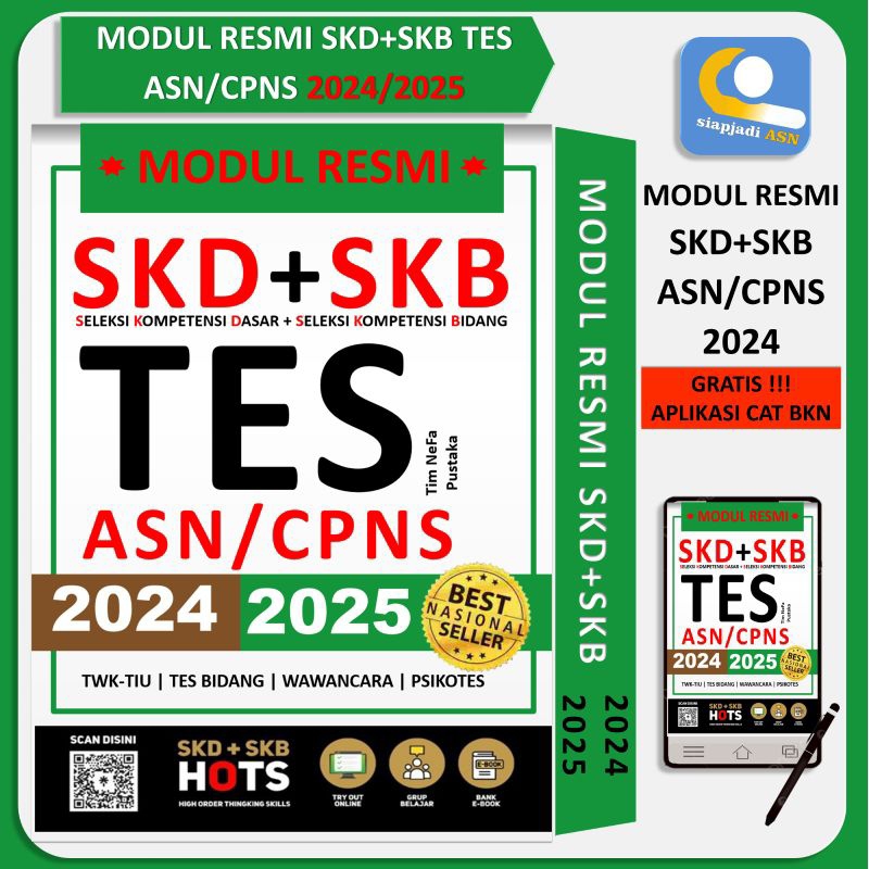 Jual Buku Modul Resmi SKD SKB Tes ASN CPNS 2024 2025 Shopee Indonesia