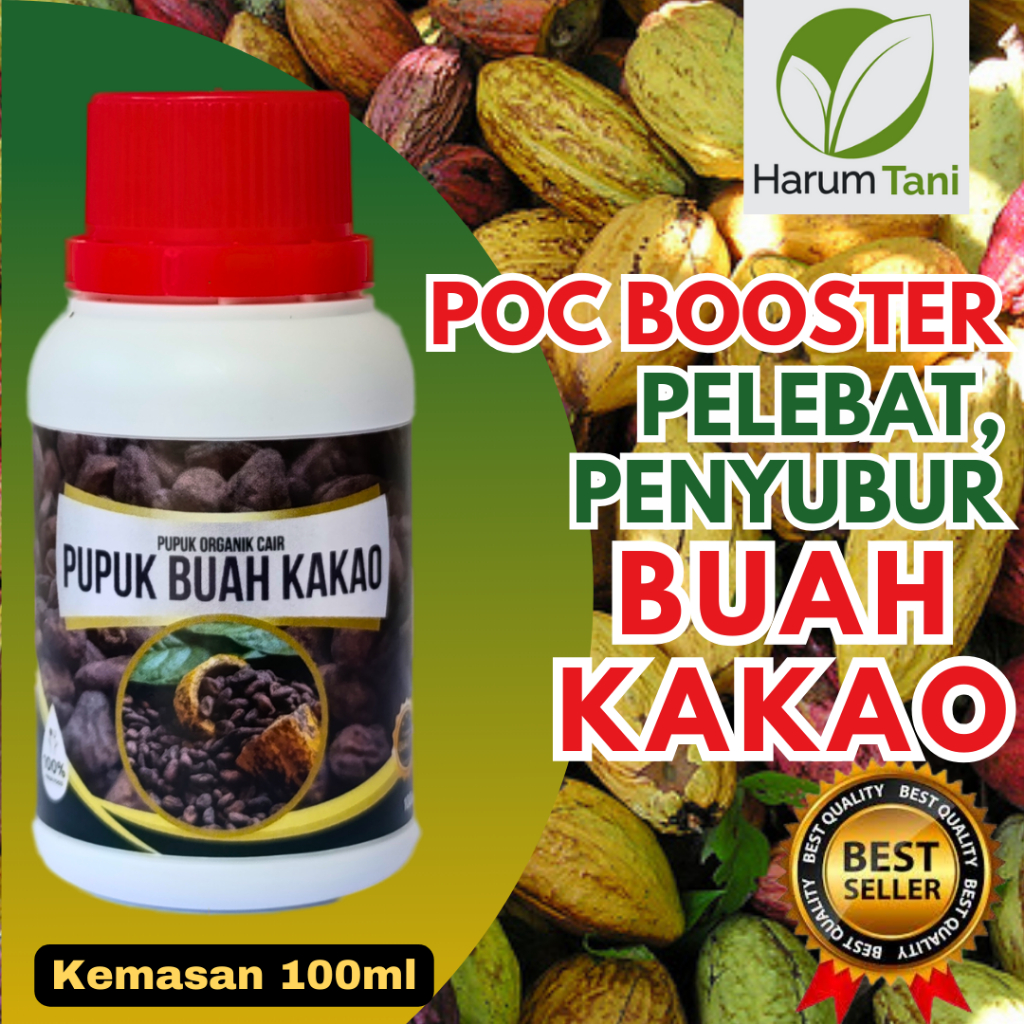 Jual Pupuk Organik Cair Booster Buah Dan Sayuran Tanaman Kakao Coklat