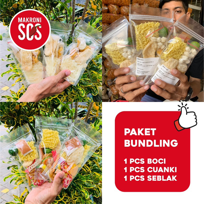 Jual Paket Lengkap Bundling Pcs Baso Aci Seblak Cuanki Termurah