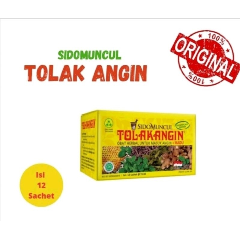 Jual Tolak Angin Cair Sidomuncul Isi 12 Sachet Shopee Indonesia