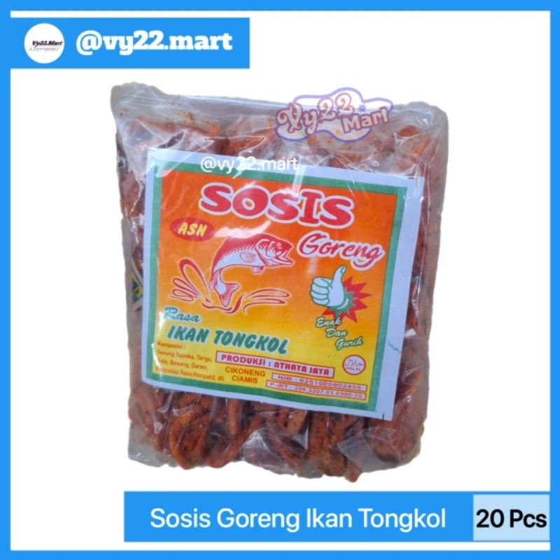 Jual Cemilan Sosis Goreng Rasa Ikan Tongkol Pak Isi Pcs Enak Dan