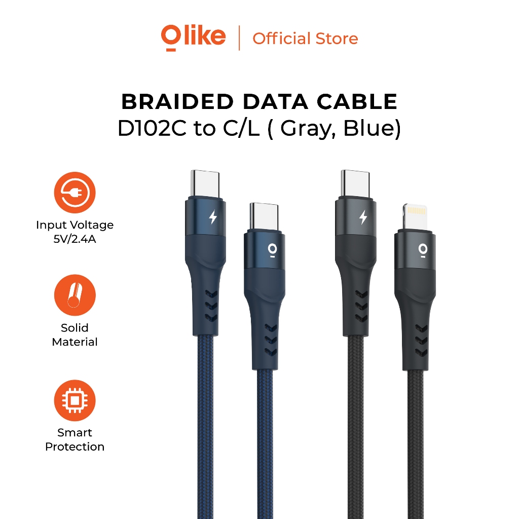 Jual Olike Kabel Data Charger D Fast Charging Type C To Type C W