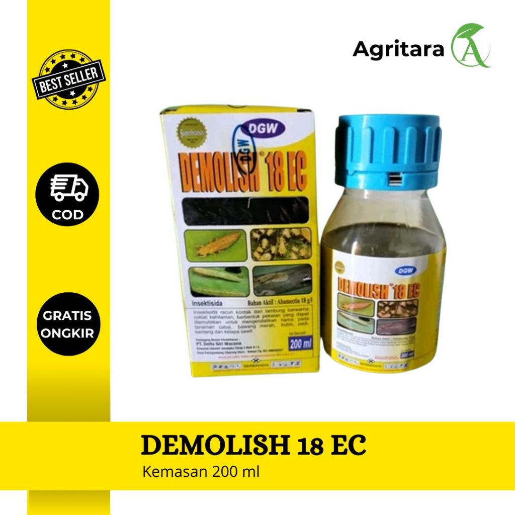 Jual INSEKTISIDA DEMOLISH 18 EC 200 Ml Shopee Indonesia