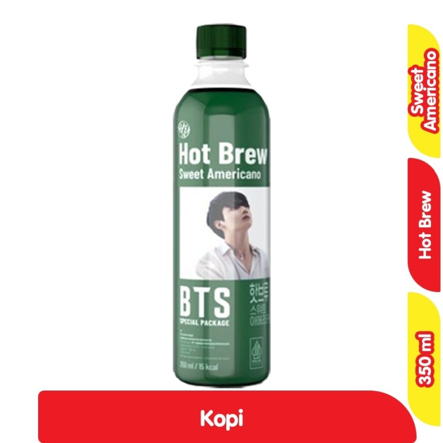 Jual BTS Coffee Hot Brew Minuman Kopi Sweet Americano Botol 350 Ml