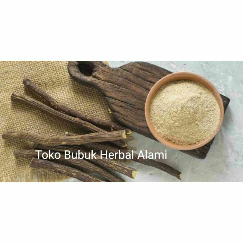 Jual KAYU LEGI BUBUK AKAR MANIS BUBUK LICORICE POWDER 500gram