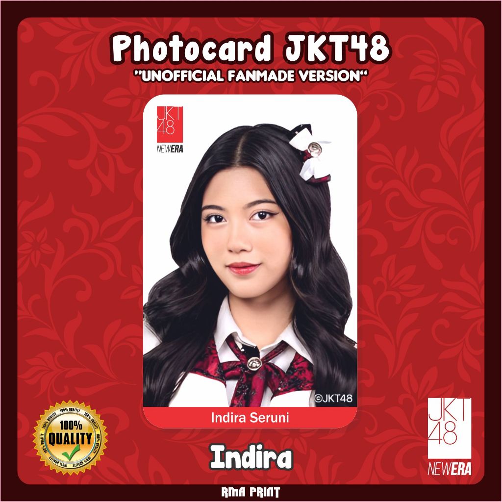 Jual PHOTOCARD JKT48 Unofficial Fanmade Kabesha 2024 Shopee Indonesia