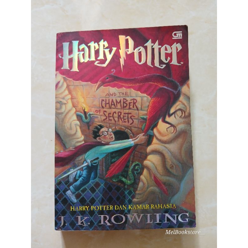 Jual Original Novel Harry Potter Dan Kamar Rahasia Harry Potter And