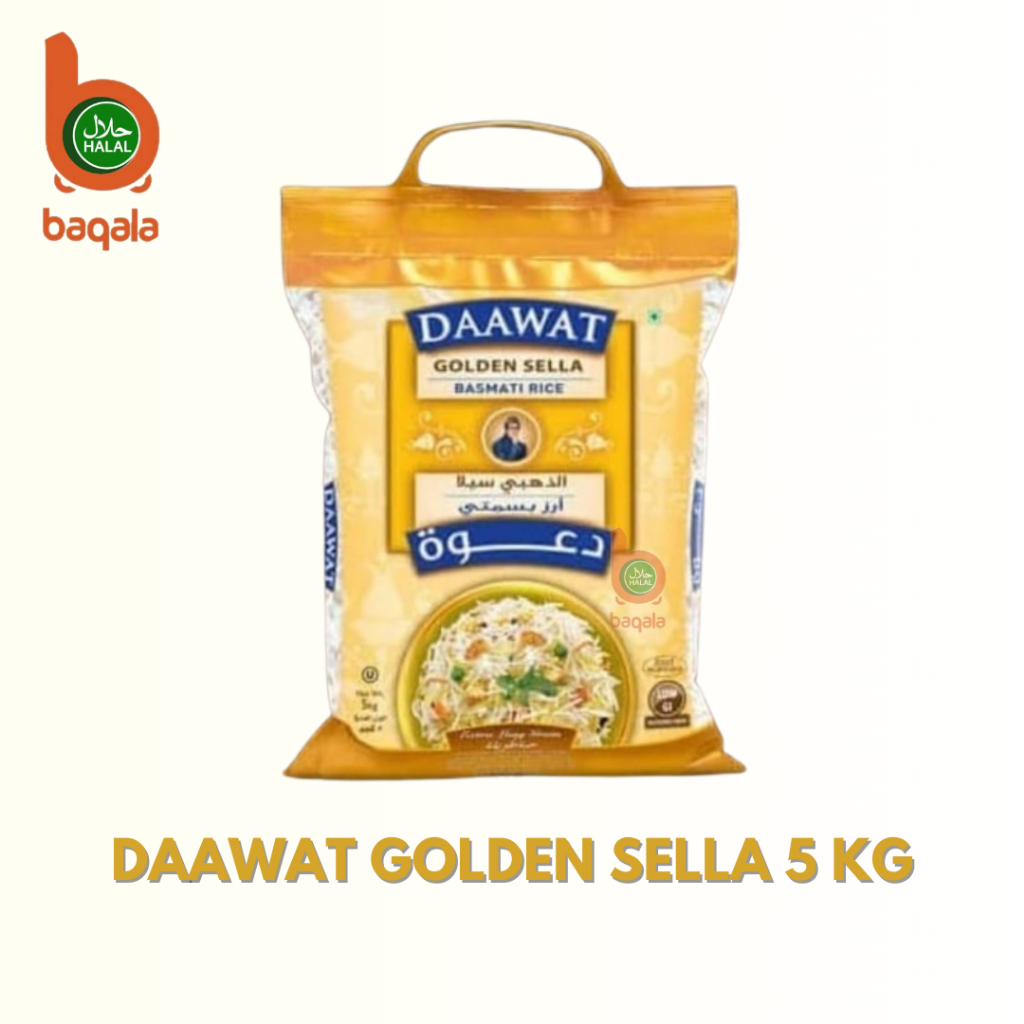 Jual Daawat Golden Sella Basmati Rice 5 Kg Shopee Indonesia