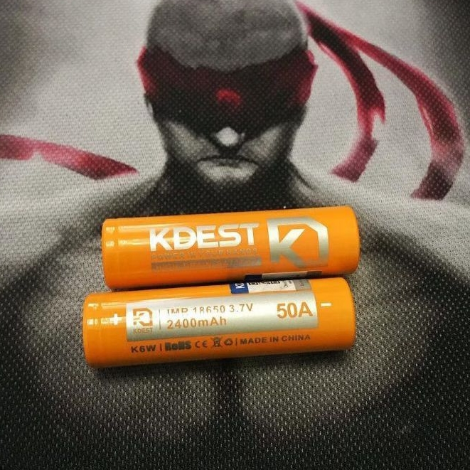 Jual BATERAI 18650 2400mah 50A Kdst Original Shopee Indonesia