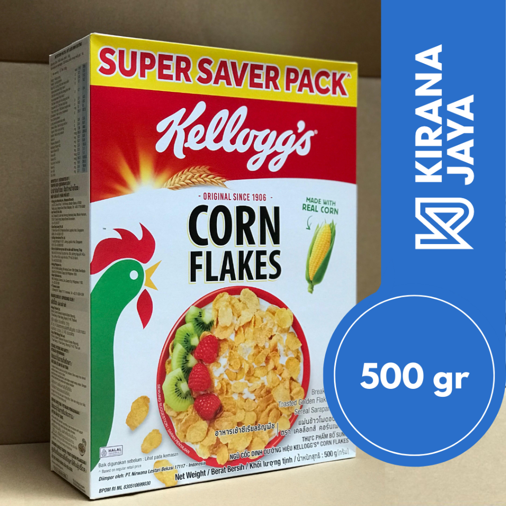 Jual Corn Flakes Kelloggs 500Gr Shopee Indonesia