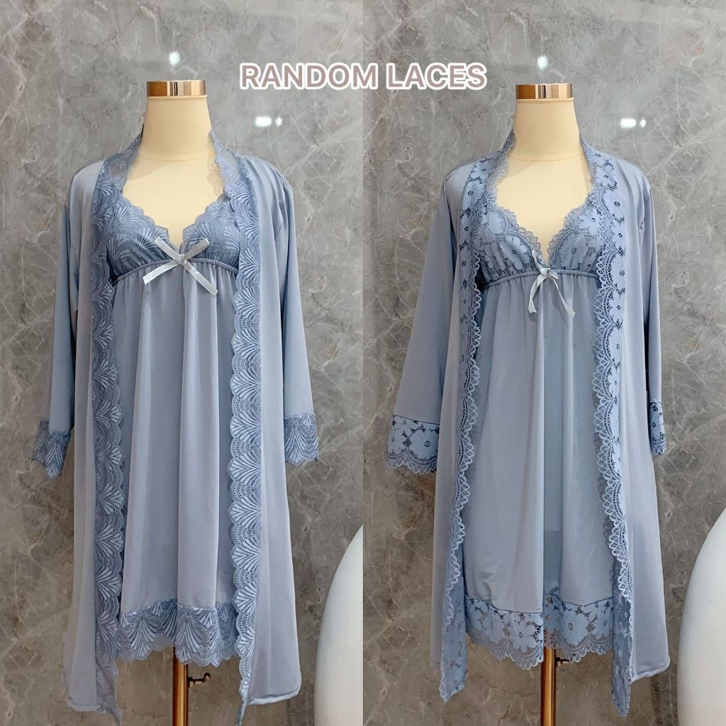 Jual NATALIE S 6XL Sexy Lingerie Dress Kimono WAINODSHOP Shopee