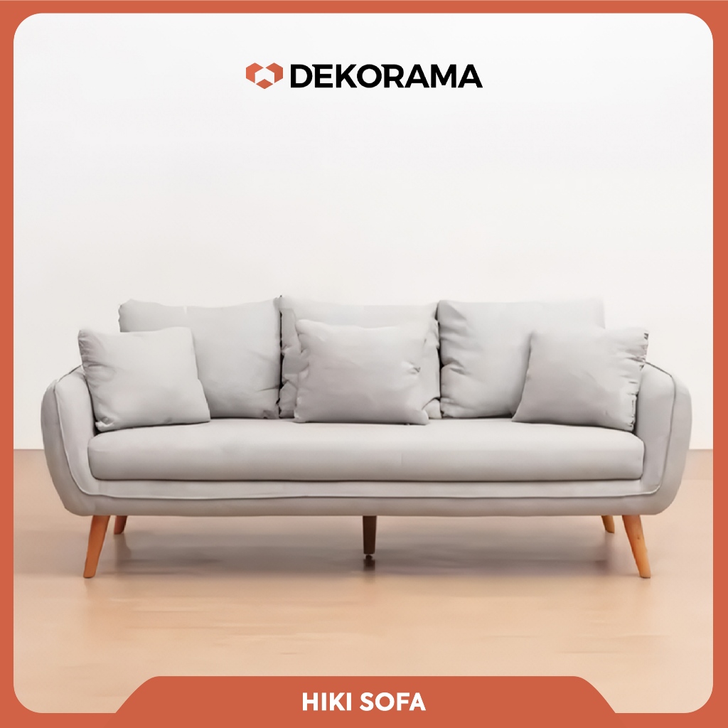 Jual Heim Studio Hiki Sofa Dudukan Abu Sofa Minimalis Sofa