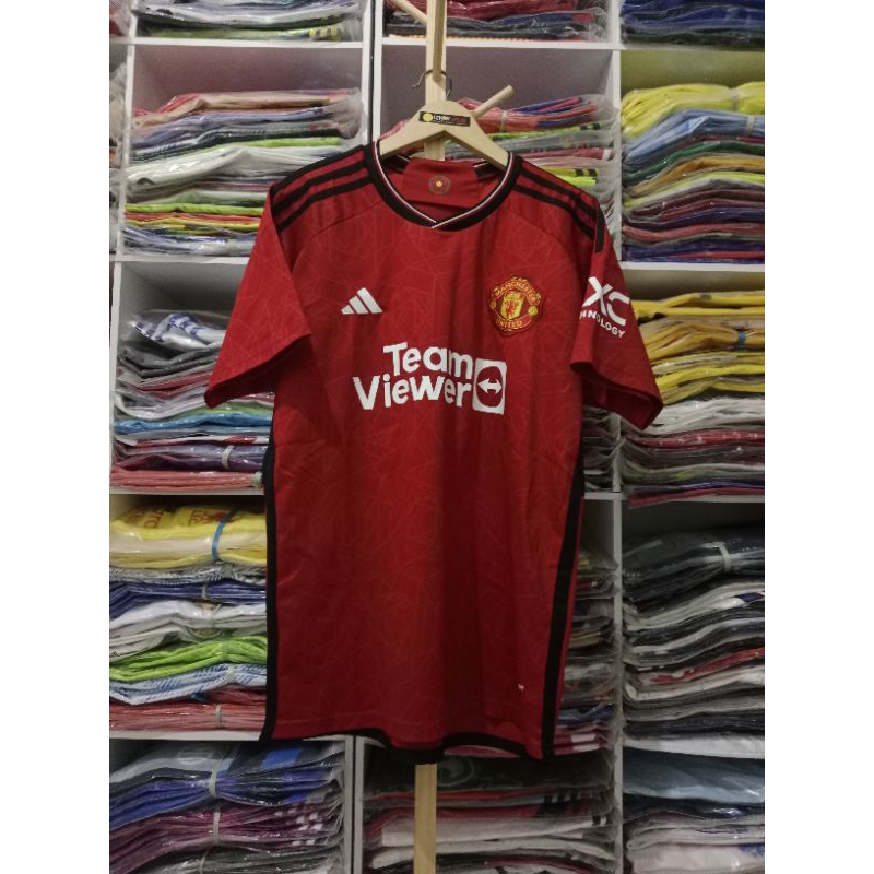 Jual Jersey Manchester United Home 2023 2024 Shopee Indonesia