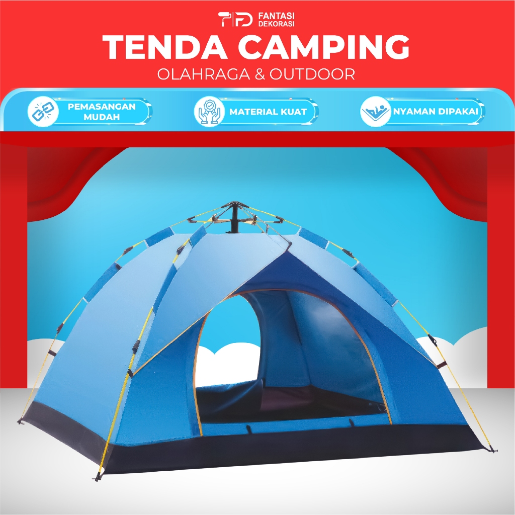 Jual Tenda Camping Lipat Orang Tenda Lipat Portable Tenda Gunung