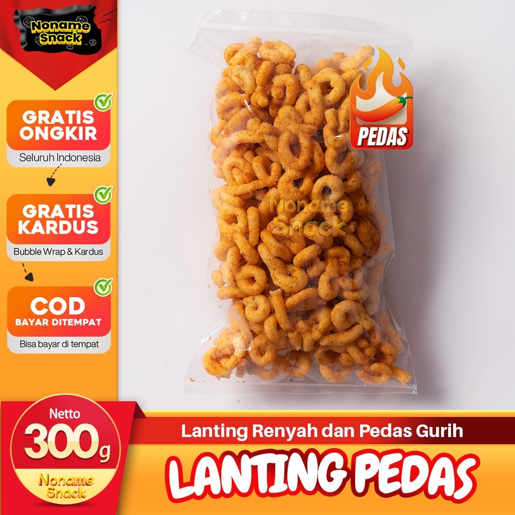 Jual Noname Snack Lanting Pedas Klanting Oleh Oleh Kebumen Cemilan