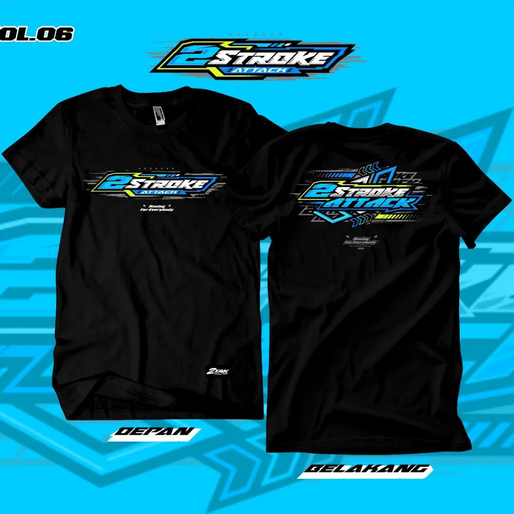 Jual KAOS 2 STROKE KAOS MEKANIK AMATIR KAOS RACING ORIGINAL BAJU