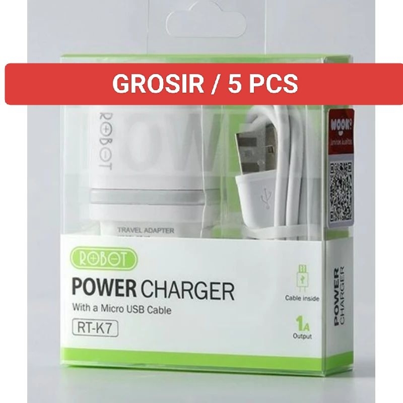 Jual Rt K Charger Robot Fast Charging Kabel Micro Usb Original Casan