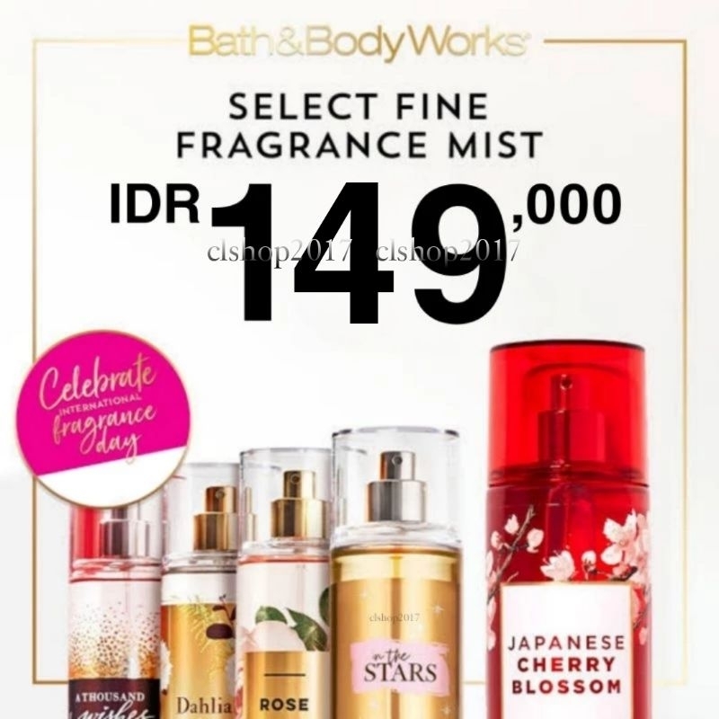 Jual BATH BODY WORKS BBW BODY MIST 236 ML MIX YOU RE THE ONE MAGNOLIA