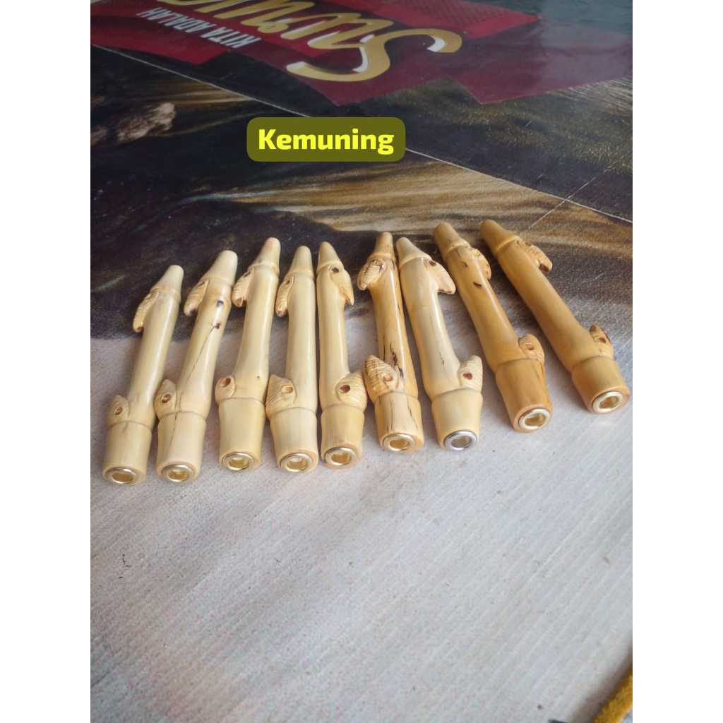 Jual Pipa Once Kayu Kemuning Model Bambu Unik Shopee Indonesia