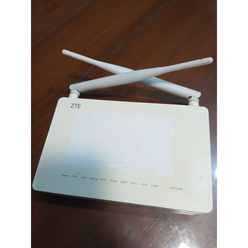 Jual Modem Gpon Ont Router Wifi Zte Zxhnf Shopee Indonesia