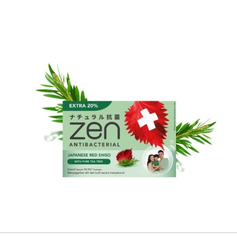 Jual Sabun Batang Zen Japanese Red Shiso White Pure Tea Shopee Indonesia