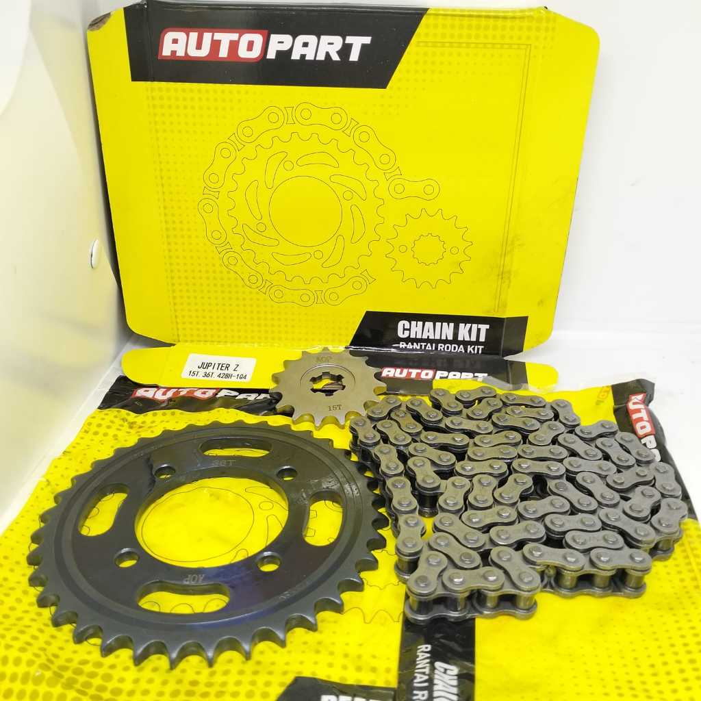 Jual GEARSET GIRSET GEAR SET GIR SET GIGI TARIK CHAINKIT JUPITER Z