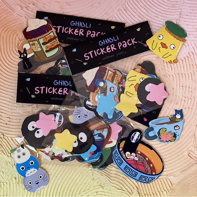 Jual Ghibli Sticker Pack Shopee Indonesia