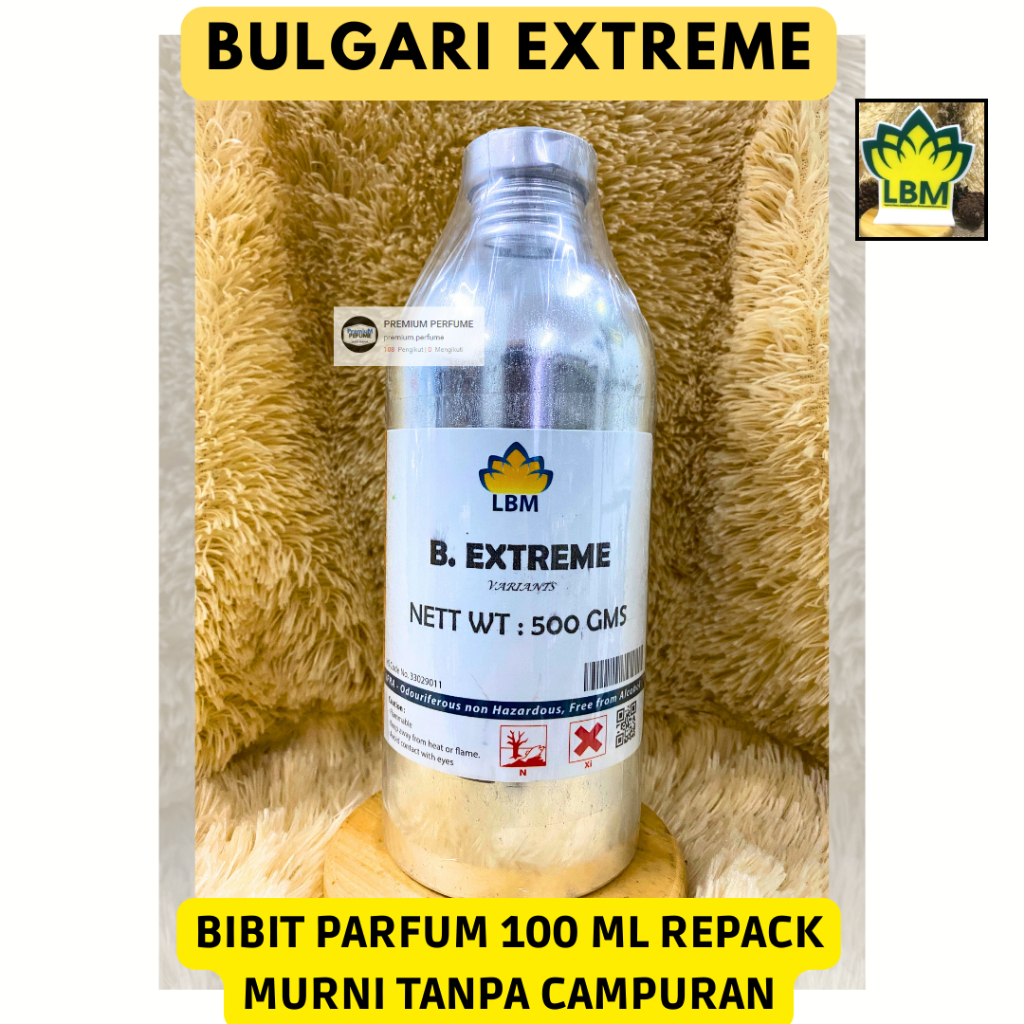 Jual Bibit Parfum Murni Bulgari Extreme Kemasan Ml Repack Murni