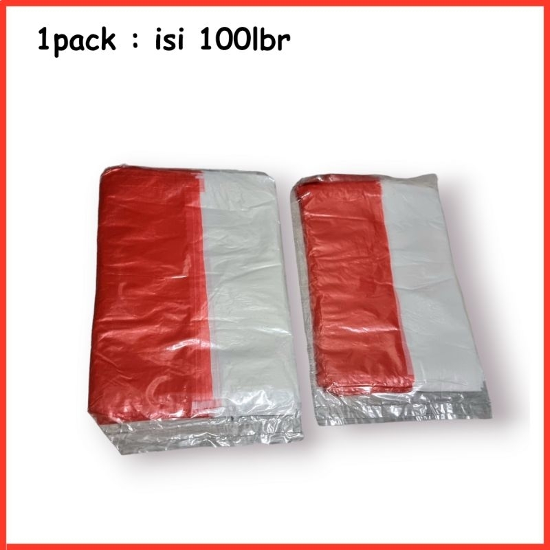 Jual Bendera Plastik Isi Per Pack 100pcs Bendera Merah Putih Dekorasi