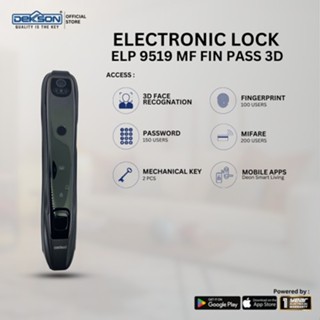 Jual Kunci Digital Dekson Elp Mf Smart Door Lock Dekkson Shopee