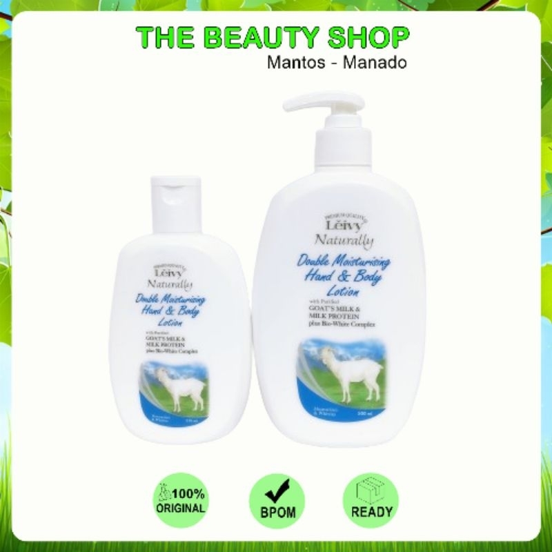 Jual Manado Leivy Double Moisturising Hand Body Lotion Goat S Milk